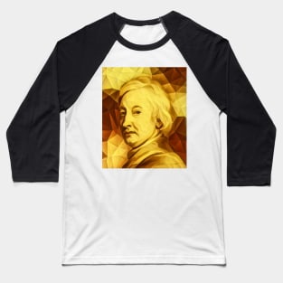 John Dryden Golden Portrait | John Dryden Artwork 9 Baseball T-Shirt